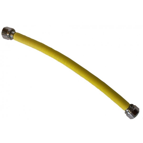 Gáz flexibilis bekötő cső 1/2" BB 300-510 mm (gázflexi)