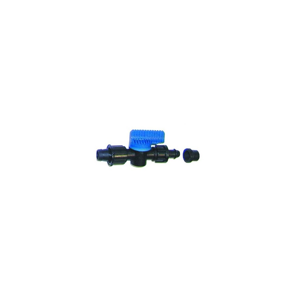 Csepegtetőszalag indító csap 17x15 gumigyűrűs (kék)