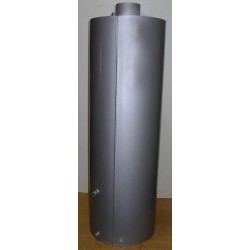 FM - fatüzelésű bojler 90 literes felső rész - festett - kiállással